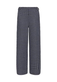 ICHI KATE CLOULE  - Kalhoty - patriot blue check