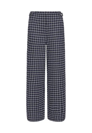 ICHI KATE CLOULE  - Kalhoty - patriot blue check