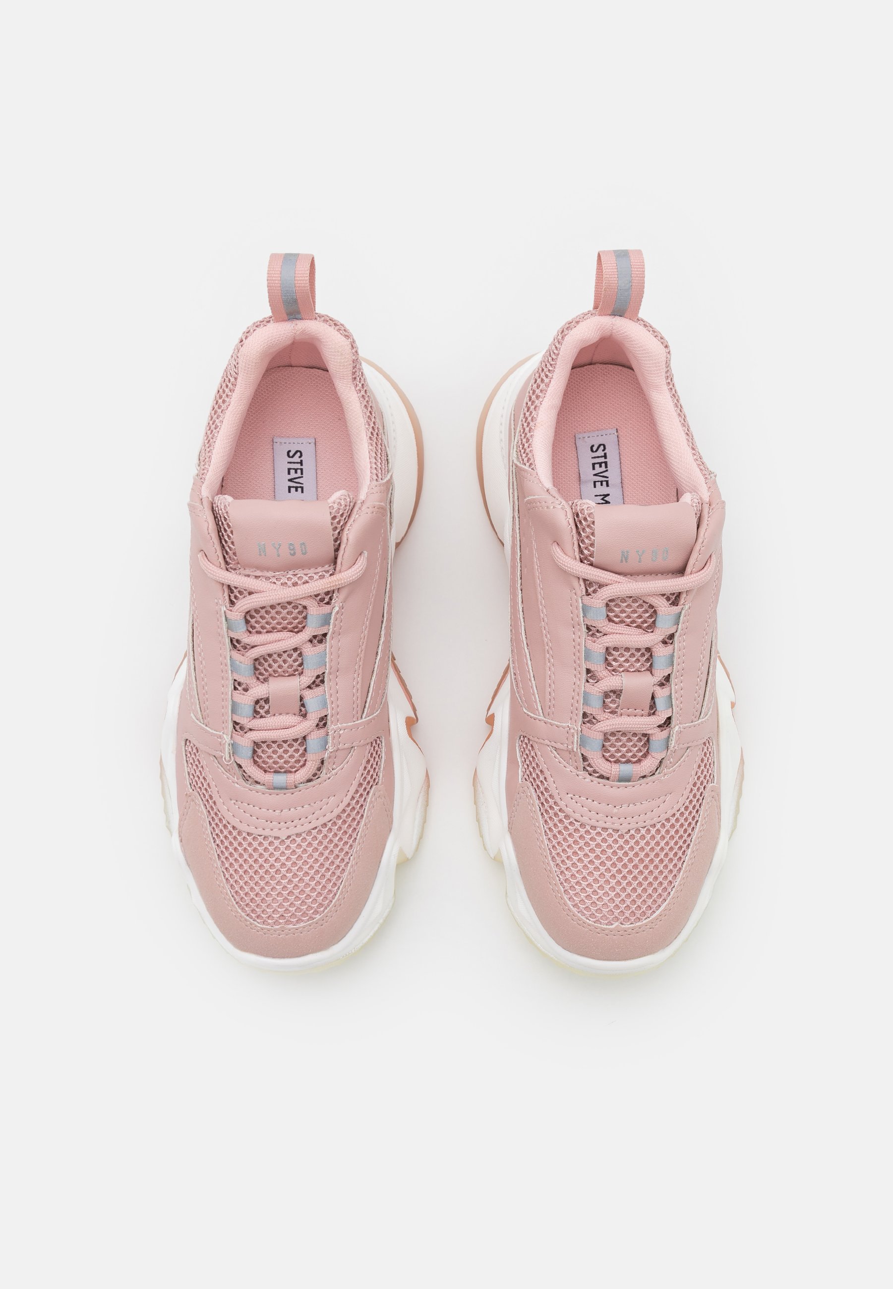 blush coloured trainers
