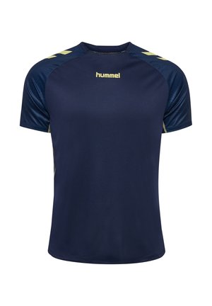 BLAZE 2.0 TRAINING  S/S - Sport T-Shirt - marine shadow lime