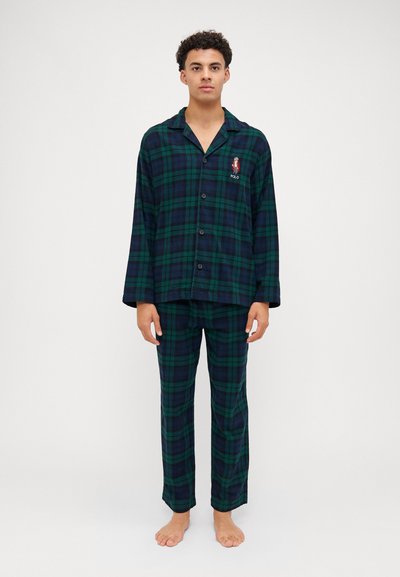 Polo Ralph Lauren PJ SLEEP - Pizsama szett - black/navy/green