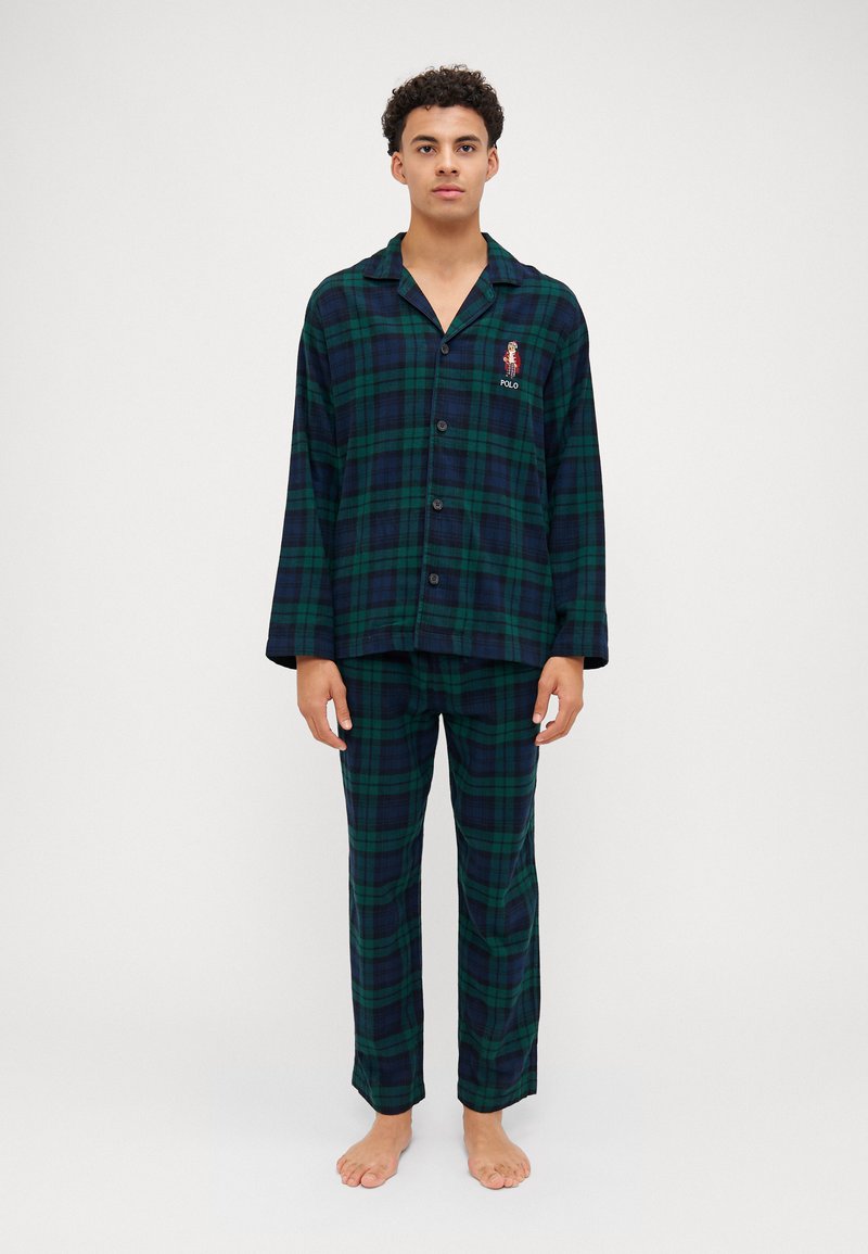 Polo Ralph Lauren PJ SLEEP - Komplet pižame - black/navy/green