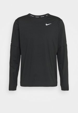 Nike Performance ELMNT CREW - Camiseta de manga larga - black/reflective silver