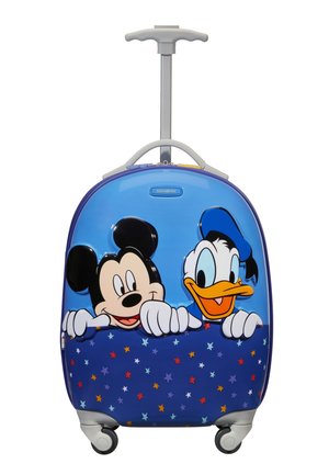 DISNEY ULTIMATE MIT ROLLEN - Wheeled suitcase - mickey and donald stars