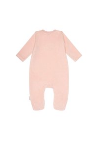 Sanetta STEIFF STRAMPLER BÄR LOGO DRUCKKNÖPFE - Dupačky na spaní - rosa