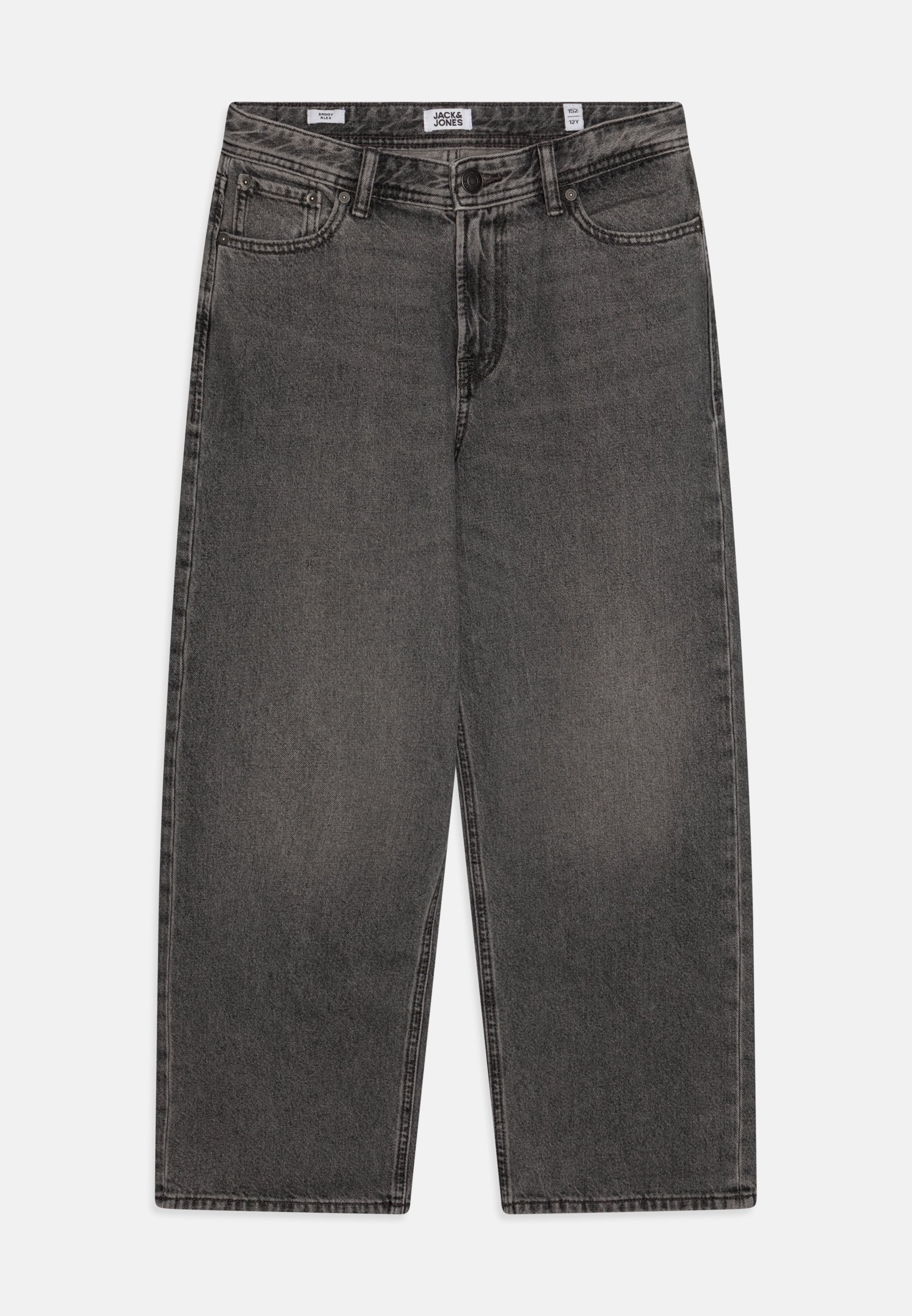 Jack Jones Junior JJIALEX JJORIGINAL Relaxed fit jeans grey