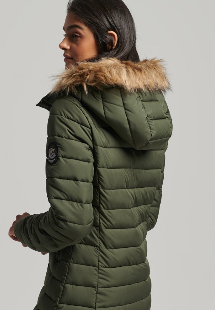 Superdry Winter coat - dark moss/green 