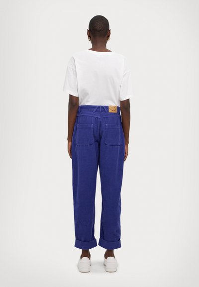 PS Paul Smith WOMENS TROUSERS - Hlače - blue