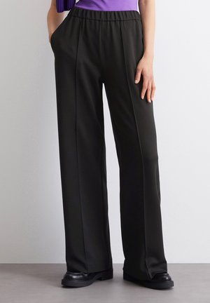 DRAPY WIDE JOGGER - Jogginghose - black