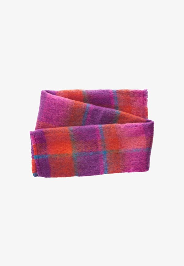 BRUSHED – Schal – purple check