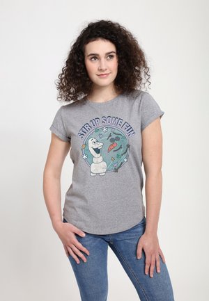 FROZEN 2 FEELIN FLY - T-shirt imprimé - melange grey