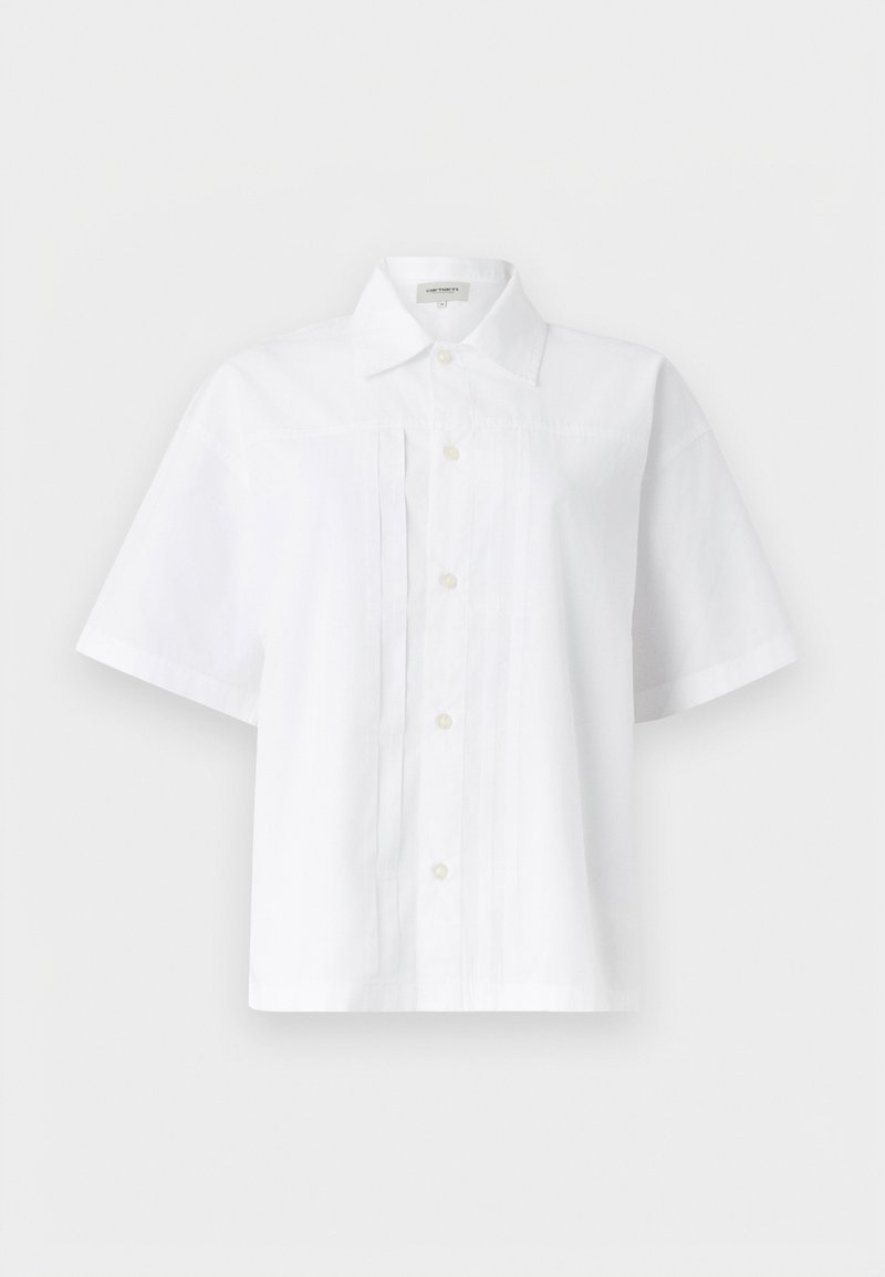 Carhartt WIP BELMONT SHIRT - Button-down blouse - white - Zalando.ie