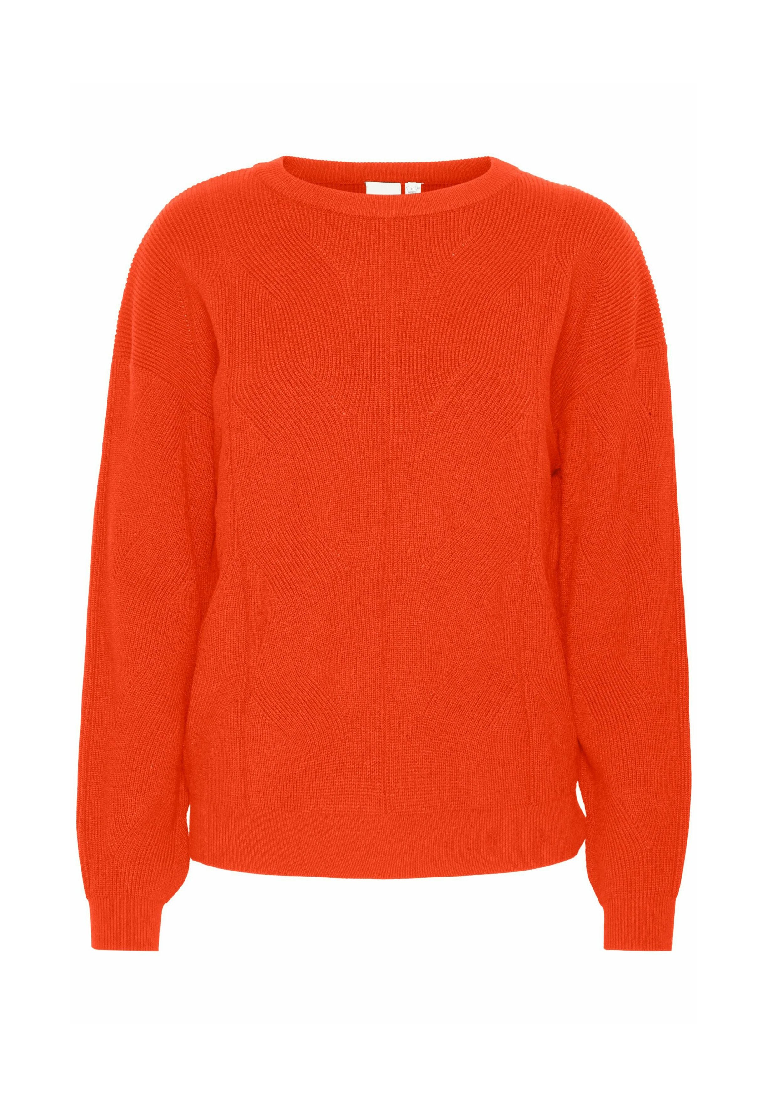 売れ筋商品|||イチ ニット&セーター レディース アウター IHBoston - Jumper - orange com イチ レディース ニット&セーター アウター IHBoston - Jumper