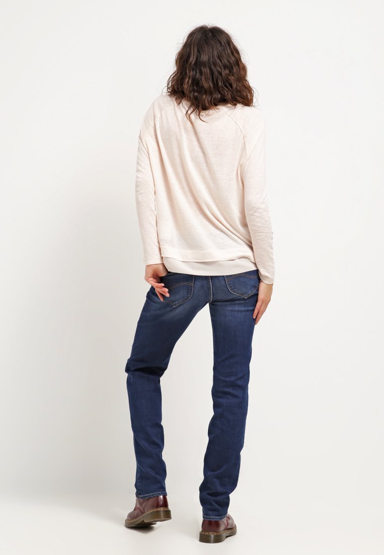 Lee MARION STRAIGHT - Straight leg jeans - night sky/dark-blue denim -  Zalando.co.uk