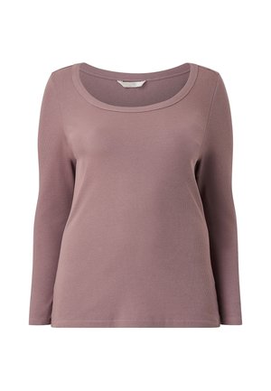 Ellos Plus collection, OBERTEIL MIT LANGEN ÄRMELN. - Langærmet T-shirt - dunkelviolett