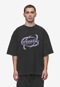 Pegador - MILL BOXY TEE - Print T-shirt - vintage black Thumbnail Image 1