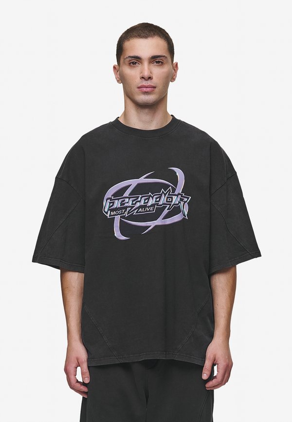 MILL BOXY TEE - Print T-shirt