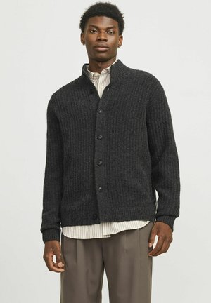 Jack & Jones PREMIUM Cardigan - dark grey melange