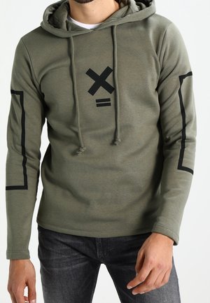 Jack & Jones Felpa con cappuccio - olive
