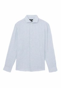 REGULAR FIT RUBAN STRIPED LONG SLEEVE - Camisa - soft blue white fine stripe
