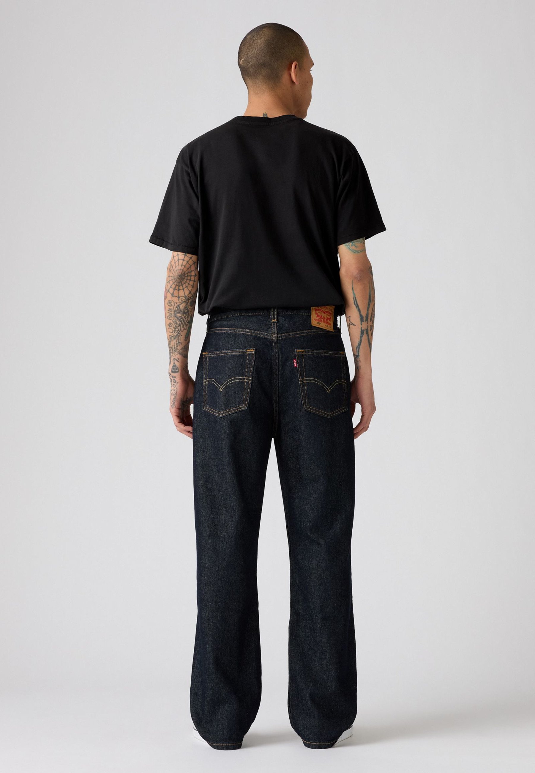 Levi's® 565® LOOSE STRAIGHT - Loose Jeans - good as new rinse/dark