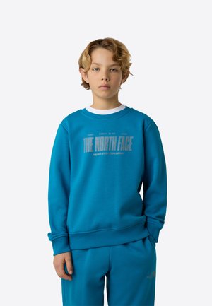 REFLECTIVE LOGO RELAXED UNISEX - Φούτερ - dusk blue