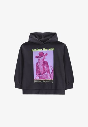 Coccodrillo, KAPUZENSWEATSHIRT - Kapuzenpullover - dark grey