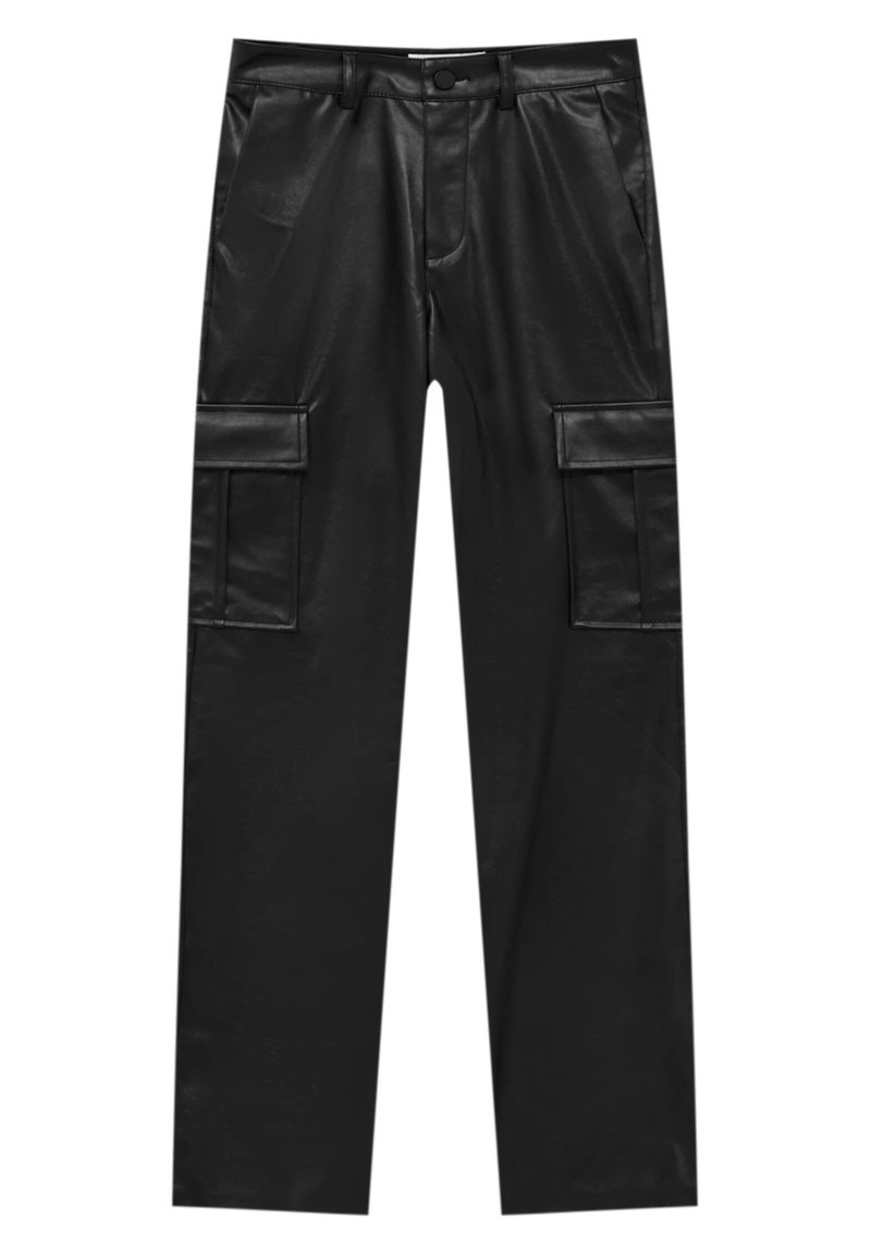 PULL&BEAR Cargobroek zwart PULL&BEAR Cargobroek zwart