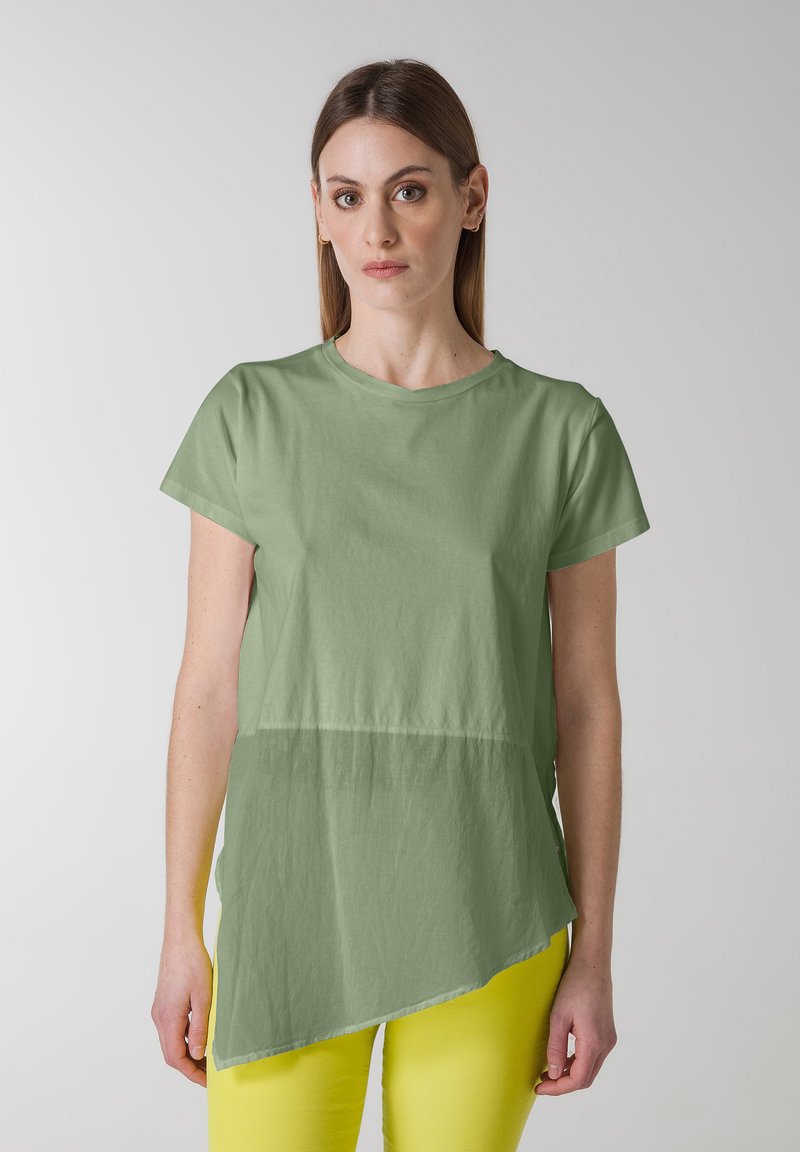 T-shirt DEHA Manches Longues Pour Fille - Taille XS (14A) - Rose Clair - Neuf Avec étiquettes