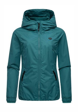 Outdoorjas - mottled turquoise