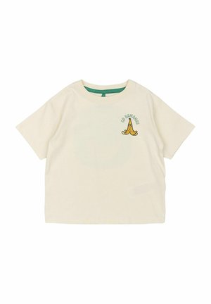 TOLUF OS - T-shirt print - white swan aop