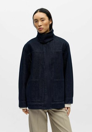 DUNKLE - Spijkerjas - dark blue denim