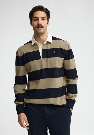 Polo Club, POLOSHIRT MAN RIGBY GO POLO ALEXANDER LONG SLEEVE REGULAR FIT - Polo - sage green