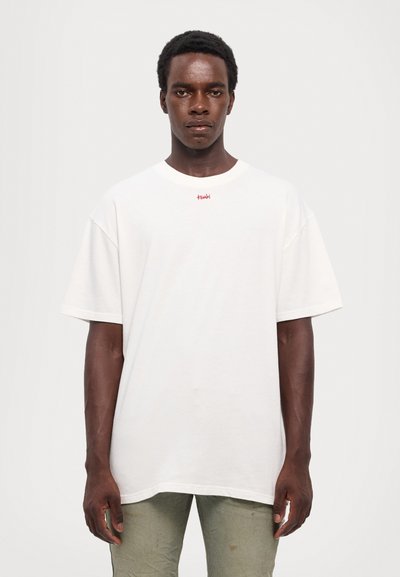 Ksubi STITCH UP TEE VINTAGE  - T-paita - white