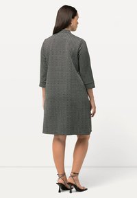 Ulla Popken Denní šaty - dark gray-mottled