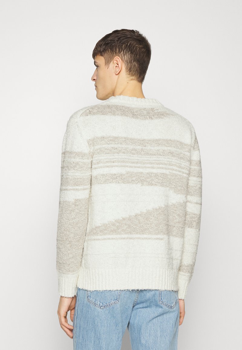 Herren T-shirts & Polos | NN07 VINNY Strickpullover ecru multi/beige - OE35818 Herren T-shirts & Polos | NN07 VINNY Strickpullover ecru multi/beige - OE35818