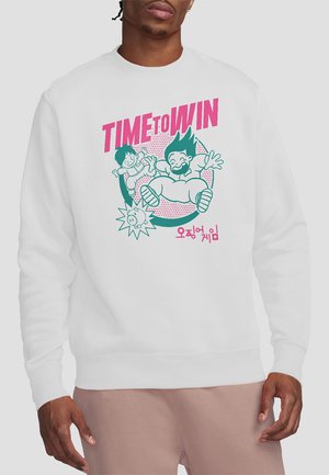SQUID GAME TIME TO WIN - Sweatshirt - white