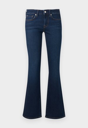 Pepe Jeans, BOOTCUT LW PICCADILLY - Jeans Bootcut - faded dark indigo powerflex