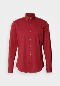 SLIM SHIRT - Pluus - brick red