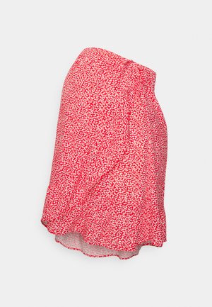 ONLY MATERNITY OLMNOVA LIFE MERLE SKIRT - A-snit nederdel - high risk red