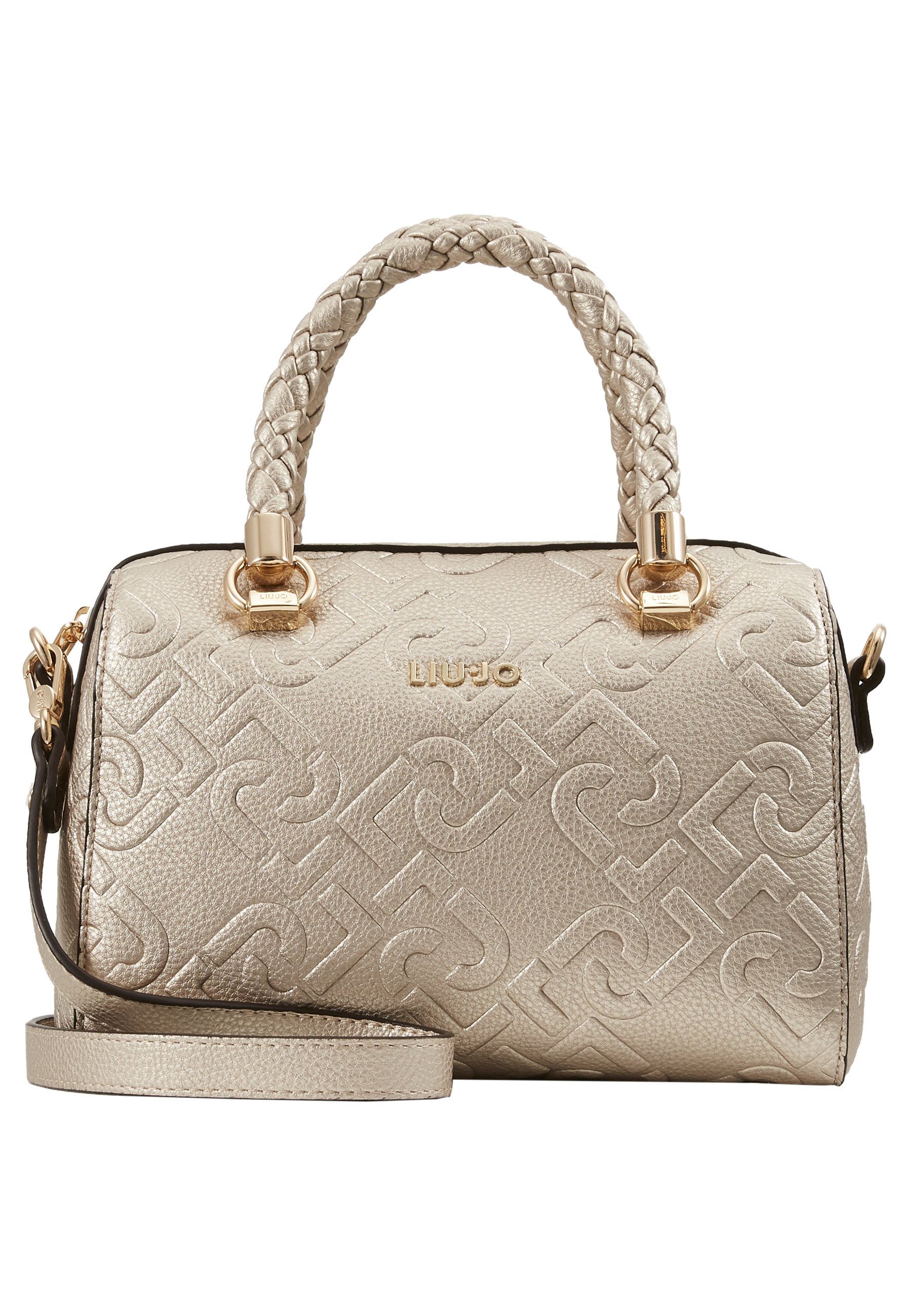 light gold handbag