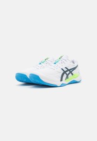 ASICS GEL-TACTIC 12 - Röplabdacipők - white/lime burst