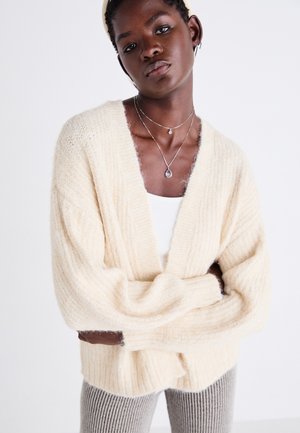 ONLY ONLMAGGIE LIFE LS OPEN CC - Cardigan - birch melange