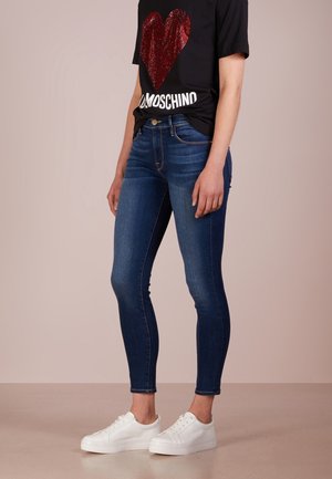 Skinny-Farkut - blue denim