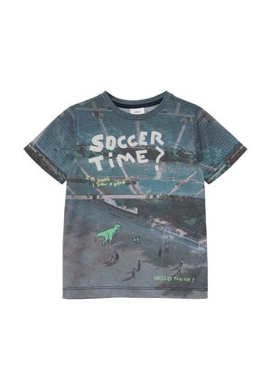 MIT ALL-OVER-PRINT - Trükipildiga T-särk - blau