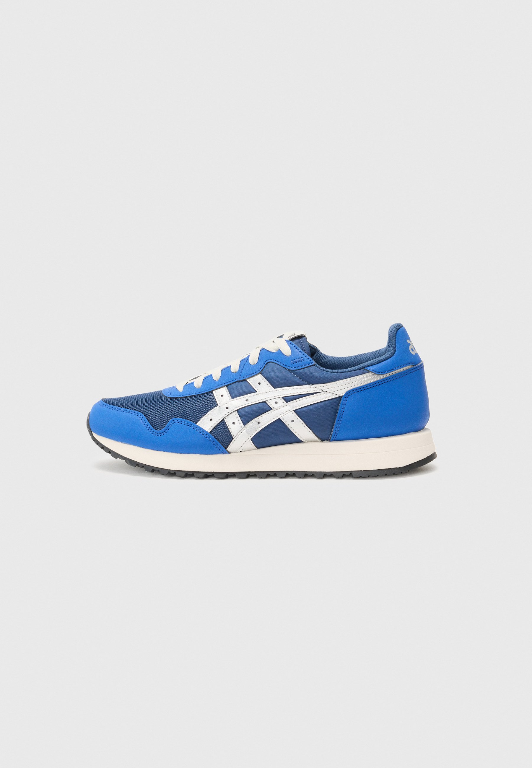 ASICS SportStyle TIGER RUNNER II UNISEX - Baskets basses - independence  blue/pure silver-coloured/bleu - ZALANDO