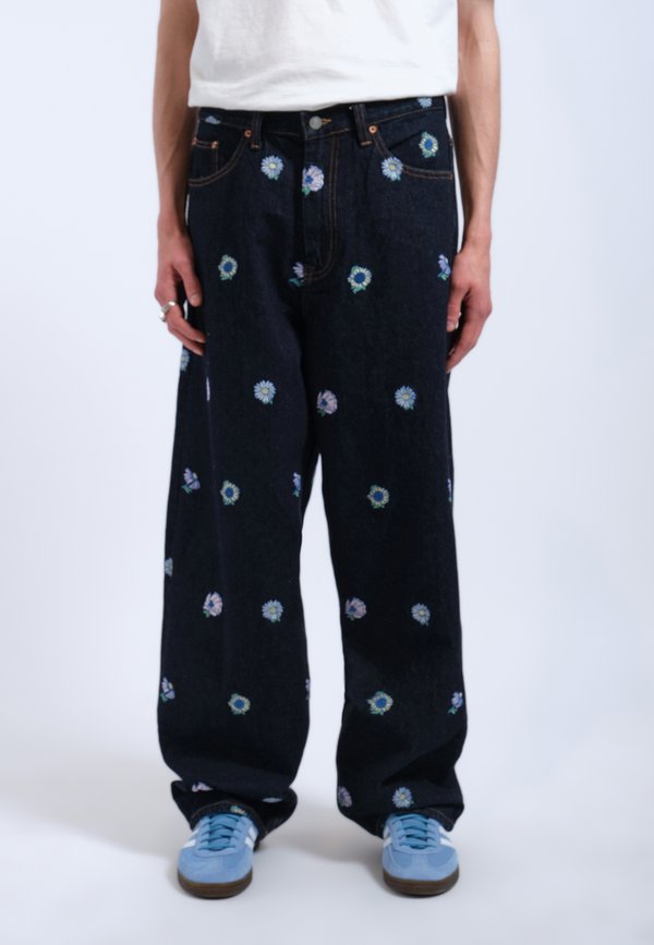 KOBE - Jeans Relaxed Fit - stream rinse flower