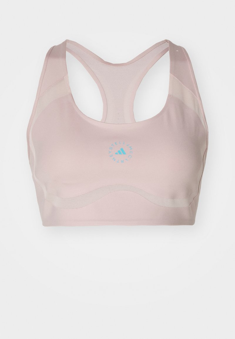 adidas by stella mccartney Sport-bh met medium support roze adidas by stella mccartney Sport-bh met medium support roze
