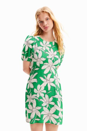 Desigual NASHVILLE - Vestito casual - tropical green