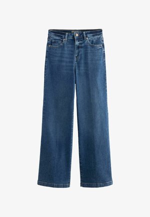 WIDE LEG - Flared-farkut - dark blue